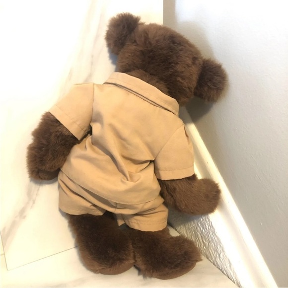 Vintage Applause Plush Teddy Bear Rare 88 Safari Brown 19” Stuffed Animal Toy - Picture 4 of 10